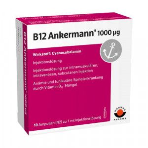 B12 ANKERMANN 1.000 μg Ampullen 10X1 ml - Vitamin B - Vitamine &  Mineralstoffe - easyApotheke