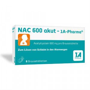 NAC 600 akut-1A Pharma Brausetabletten