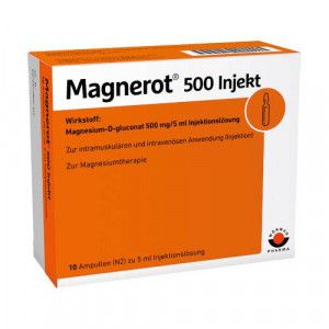 MAGNEROT 500 Injekt Ampullen