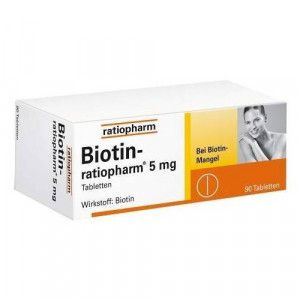 BIOTIN-RATIOPHARM 5 mg Tabletten