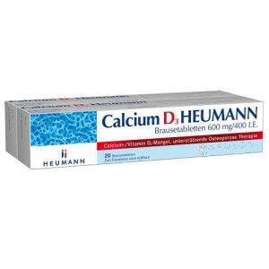CALCIUM D3 Heumann Brausetabletten 600 mg/400 I.E.
