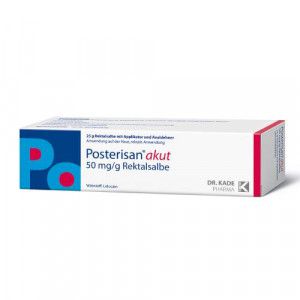 POSTERISAN akut 50 mg/g Rektalsalbe mit Analdehner