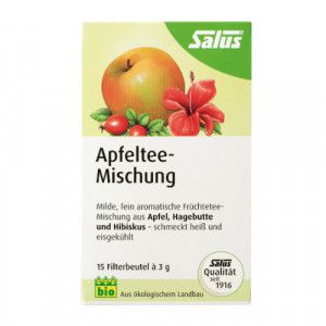 APFELTEE-Mischung Früchtetee Bio Salus Filterbeut.