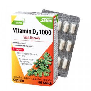 VITAMIN D3 1000 vegan Vital-Kapseln Salus