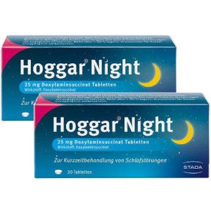 Hoggar Night Tabletten 2X20 St. Sparset