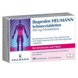 Ibuprofen HEUMANN Schmerztabletten 400 mg Filmtabletten