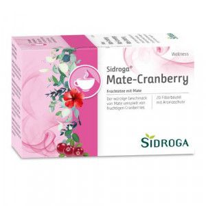 SIDROGA Wellness Mate-Cranberry Tee Doppelkammerb.