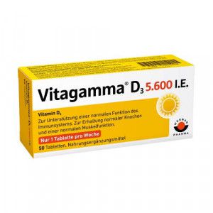 VITAGAMMA D3 5.600 I.E. Vitamin D3 NEM Tabletten