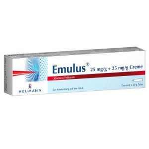 Emulus® 25 mg/g + 25 mg/g Creme