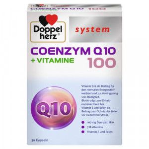 DOPPELHERZ Coenzym Q10 100+Vitamine system Kapseln