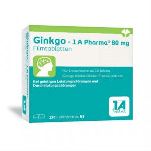 GINKGO-1A Pharma 80 mg Filmtabletten