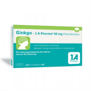 GINKGO-1A Pharma 40 mg Filmtabletten