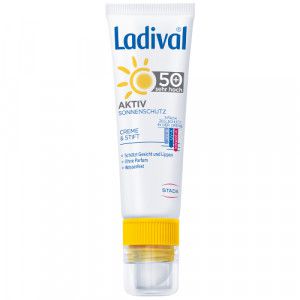 LADIVAL Aktiv Sonnenschutz Gesicht&Lippen LSF 50+