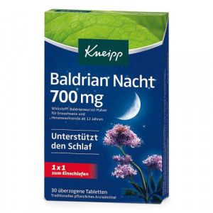 KNEIPP Baldrian Nacht 700 mg überzogene Tab.