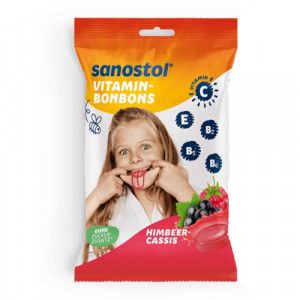 SANOSTOL Vitamin-Bonbons Himbeer-Cassis