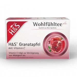 H&S Granatapfel mit Vitamin C Filterbeutel
