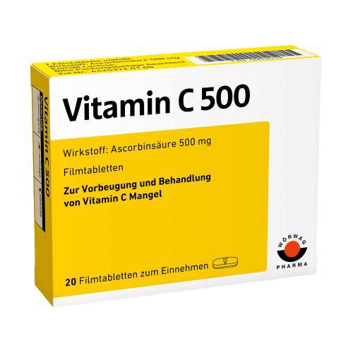 VITAMIN C 500 Filmtabletten